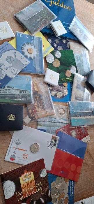 Nederland. Lot 25 pièces néerlandaise Pays-Bas (Zonder, Postzegels en Munten, Munten | Nederland