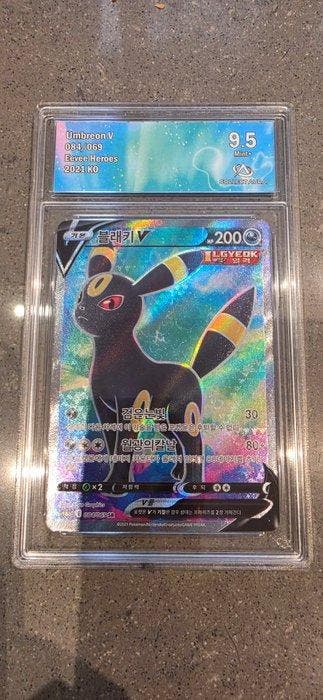Pokémon - 1 Graded card - Umbreon 084/069 Foil, Full art -, Nieuw