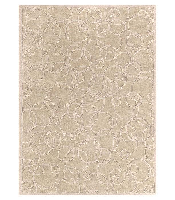 Handgetufte cirkels - Tapijt - 240 cm - 170 cm, Maison & Meubles, Ameublement | Tapis & Moquettes