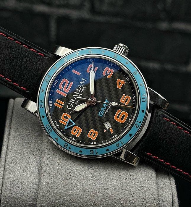 Graham - Silverstone - Zonder minimumprijs - 2TZAS.B01A -, Handtassen en Accessoires, Horloges | Heren
