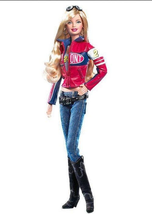 Mattel - Barbiepop Jeff Gordon Barbie – NASCAR Tribute –, Antiquités & Art, Antiquités | Jouets