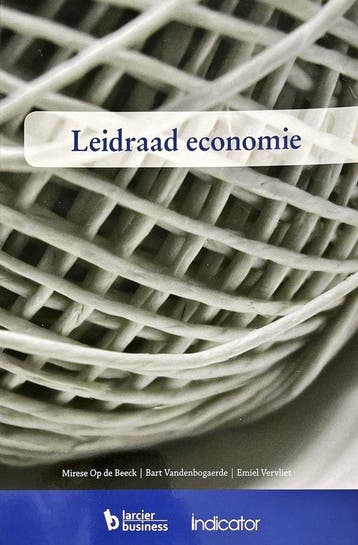 Leidraad economie - Mirese Op de Beeck; Bart Vandenbogaerde;, Verzenden, Gelezen