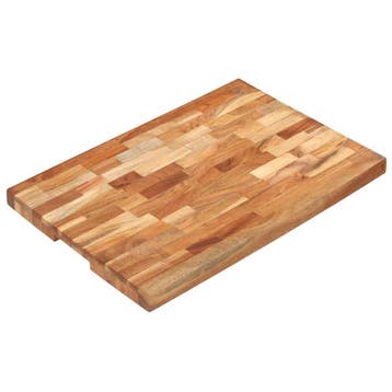 vidaXL Hakblok 60x40x4 cm massief acaciahout, Verzenden