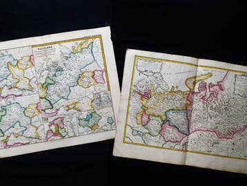 Azië - [SET van 2] - Rusland / Moskou / Siberië; G. Rizzi