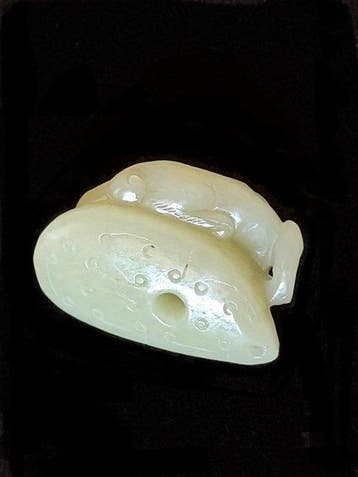 hanger - Nefriet Jade - China - 20e eeuw