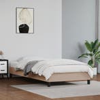 vidaXL Bedframe kunstleer cappuccinokleurig 80x200 cm, Verzenden, Nieuw
