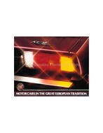 1980 FIAT X1/9 BROCHURE ENGELS (USA), Nieuw