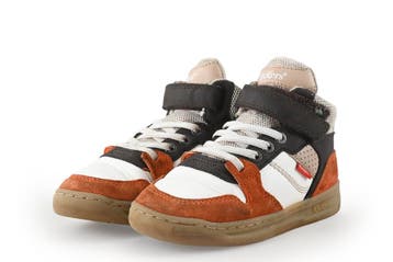 Kickers Sneakers Jongens in maat 27 Wit, Verzenden, Schoenen