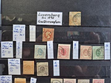 Luxembourg 1852/2004 - Collection phare, Gestempeld