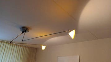 POLA - Plafondlamp - two**light - Staal - traploos dimbaar