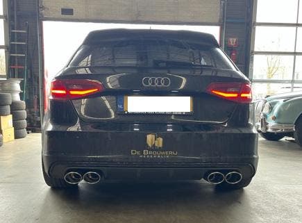 FOX Audi A3 8V Sportback E-tron einddemper rechts/links - 2x, Autos : Pièces & Accessoires, Systèmes d'échappement, Envoi