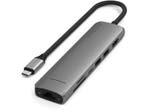 Satechi ST-P7SM - 7-in-1 USB-C Multiport Adapter - Gigabit, Verzenden, Zo goed als nieuw