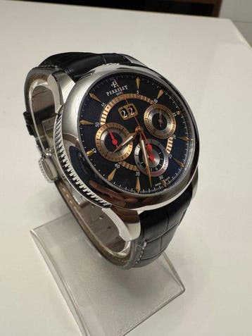 Perrelet - Big Date Chronograph - A1009 - Heren - 2010-2020, Nieuw