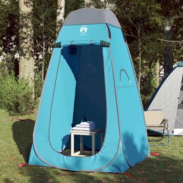 vidaXL Privacytent pop-up waterdicht blauw, Verzenden, Nieuw