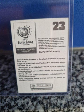 2004 Panini Euro 2004 Cristiano Ronaldo 23 Sticker - 1, Collections
