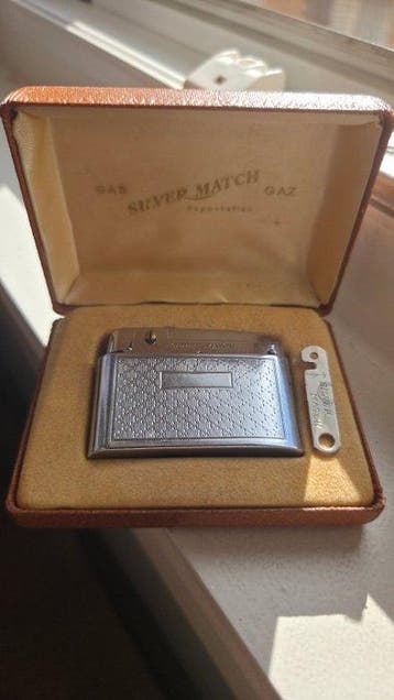 Silver Match - Sans prix de réserve - Briquet de poche -