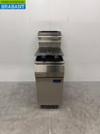 Friteuse Profinox en acier inoxydable 21 litres Gaz naturel, Verzenden