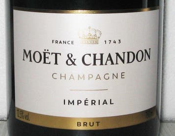 Moët & Chandon, Impérial - Champagne Brut - 4 Flessen (0.75, Nieuw