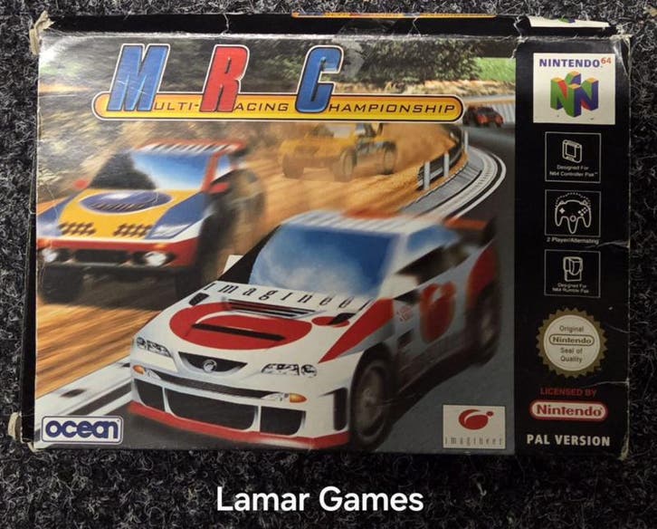Multi racing championship zonder boekje (Nintendo 64, Consoles de jeu & Jeux vidéo, Jeux | Nintendo 64, Enlèvement ou Envoi