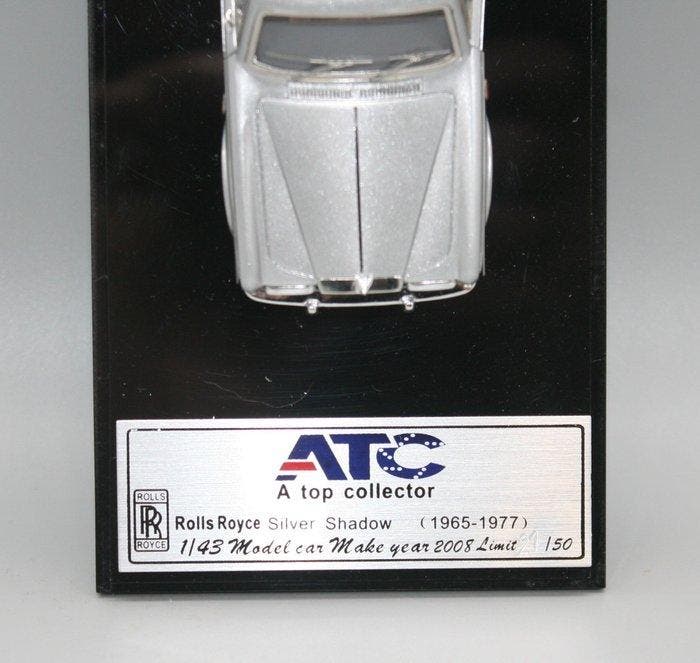 ATC, A Top Collector 1:43 - Modelauto - Rolls Royce Silver, Hobby en Vrije tijd, Modelauto's | 1:5 tot 1:12