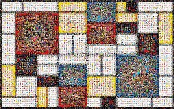 MIQUASEO - Mondrian VS Pop Culture