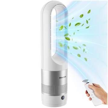 Torenventilator Polar, 80° oscillatie, incl. timer - wit, Verzenden, Nieuw