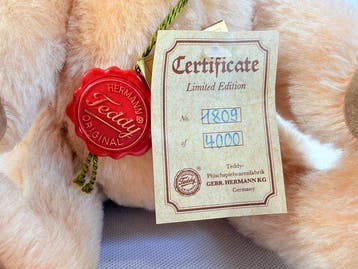 Hermann Teddy Original Limited Edition Bear / German, Antiek en Kunst, Antiek | Speelgoed
