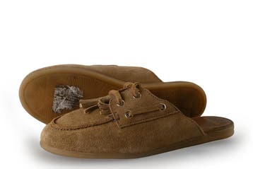 Manfield Muiltjes in maat 36 Beige, Verzenden, Beige, Zo goed als nieuw, Manfield