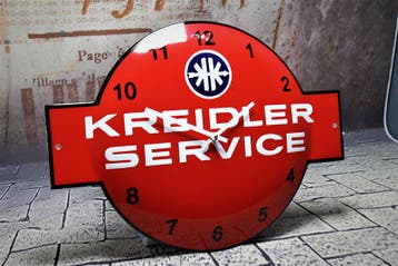 Emaille Klok Kreidler, Verzenden, Nieuw