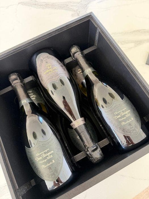 Dom Pérignon, P2 vertical; 1998, 2000, 2002, 2003, 2004,, Collections, Vins