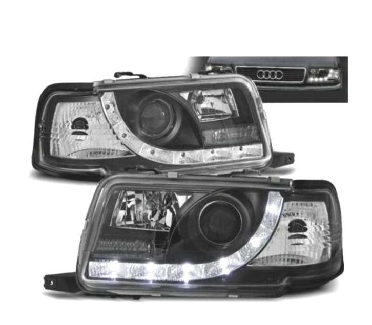 Phares Led Daylight Pour Audi 80 91-94 Fond Noir, Autos : Pièces & Accessoires, Éclairage, Envoi