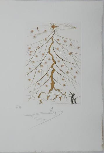 Salvador Dali (1904-1989) - Létoile de Bethlehem