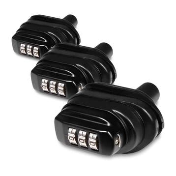 Serrure à gâchette avec code - Lot de 3 pièces, Verzenden, Neuf, Coffre-fort