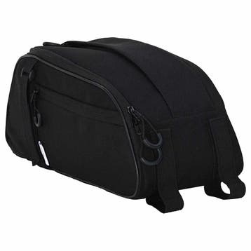 vidaXL Fietstas Zwart 38 x 16 x 16 cm Polyester, Verzenden, Nieuw