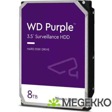 Western Digital Purple WD85PURZ 8TB, Computers en Software, Harde schijven, Verzenden, Nieuw