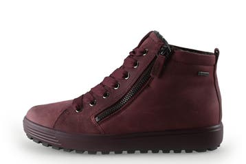 Ecco Veterboots in maat 37 Rood, Kleding | Dames, Schoenen, Ecco, Verzenden, Overige typen, Zo goed als nieuw