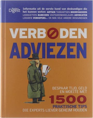 Verboden adviezen: bespaar tijd, geld en moeite met 1500, Verzenden, Nieuw