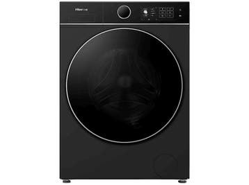 Hisense - Wasmachine Voorlader - 10.5 kg - Zwart, Electroménager, Lave-linge, Verzenden