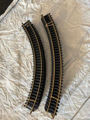 Fleischmann H0 - Modeltreinsporen (100) - Messing rails met, Nieuw