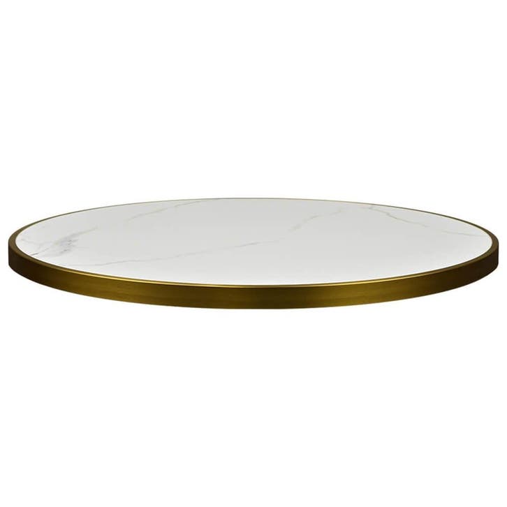 Tafelblad | FAUX MARMER | Marmerlook (Wit) | Indoor |, Articles professionnels, Horeca | Équipement de cuisine, Envoi