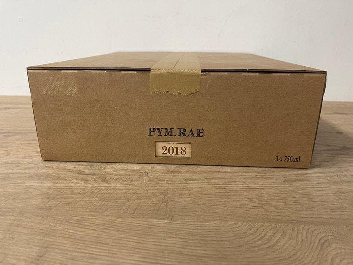 2018 Tesseron Estate Pym-Rae - Mount Veeder - 3 Fles (0,75, Verzamelen, Wijnen