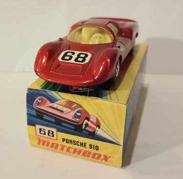 Matchbox 1:64 - Voiture de course miniature - Porsche 910, Nieuw