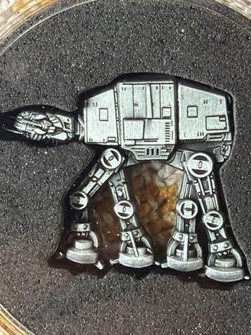 Medaille. Star Wars - AT-AT Walker (Zonder minimumprijs)