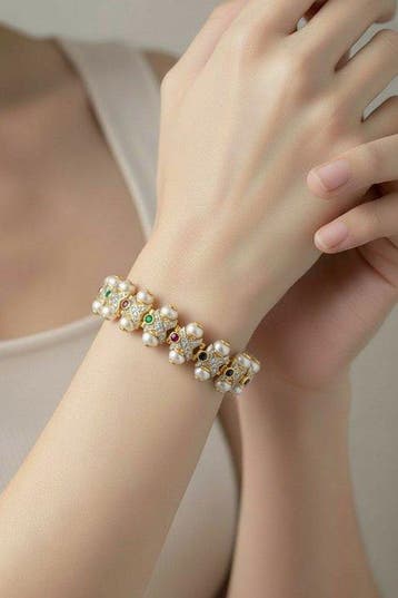 Armband - 14 karaat Geel goud Diamant (Natuurlijk), Nieuw
