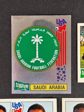 1994 Panini USA 94 World Cup, Saudi Arabia: complete team, Nieuw