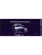 1978 CITROËN CX GARANTIE & ONDERHOUD DUITS