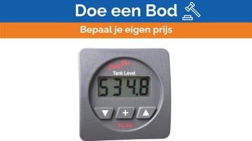 Bieden: CruzPro TL55 digital tank level display and alarm g, Ophalen of Verzenden, Nieuw
