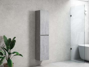160cm Design Kolomkast Beton grijs Bagno Group, Ophalen