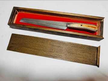 Hekito - Keukenmes - Carving knife - Exclusief vintage