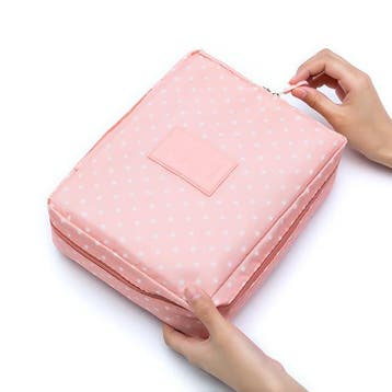 Toilettas Roze Stippel, Verzenden